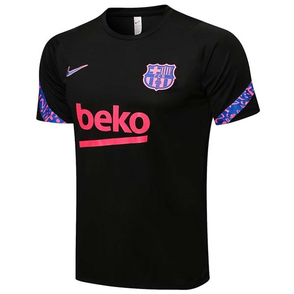 Trainingsshirt Barcelona 2021-22 Schwarz